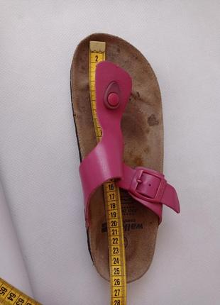 Walkx comfort. кожаные ортопедические шлепанцы 39 размер.