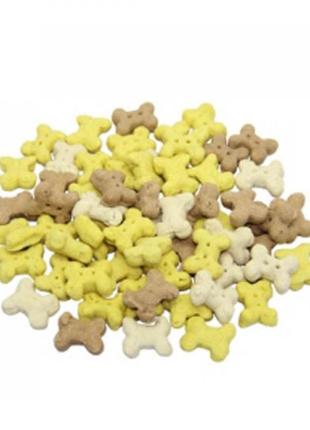 Печиво для собак dapac biscuits mini galletas міні-кісточки з ваніллю поштучно