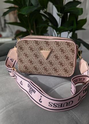 Сумочка guess кросс-боді міні лого1 фото