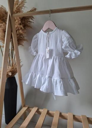 Сукня муслінова дитяча. нарядна сукня