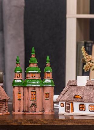 Колекція керамічних будиночків із серії "українське село"💙💛