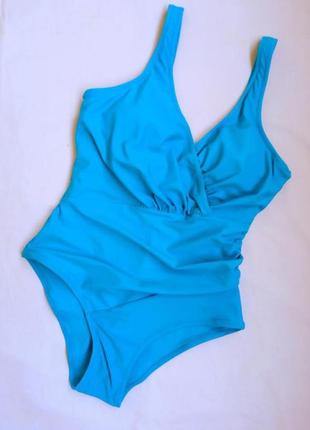 Блакитний цільний купальник купальник sm купальник чашка в голубой сдельный  купальник цельный купальник
