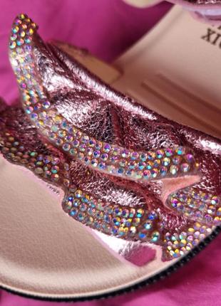 Босоножки детские розовые 34р