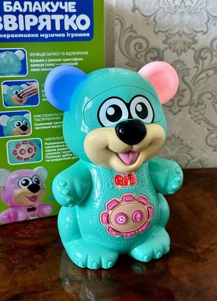 Интерактивный сенсорный мишка