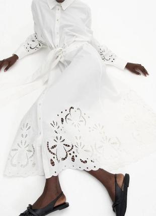 Платье длинное h&m