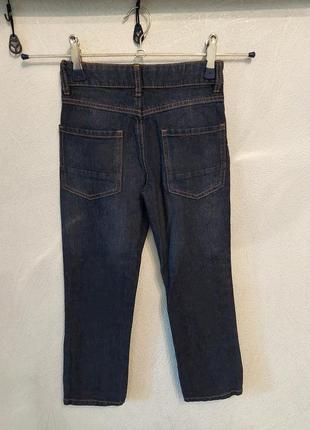 Синие джинсы,зауженые джинсовые штаны
