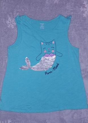 Футболка майка carters 10-12 лет