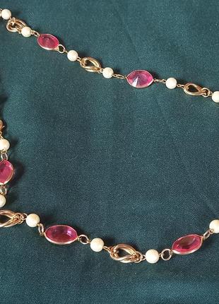 Красиве, елегантне  вінтажне намисто. американський вінтаж.