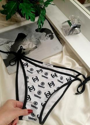 Плавки купальника chanel