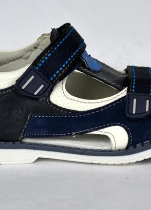 Ортопедические босоножки для мальчиков jong golf3 фото