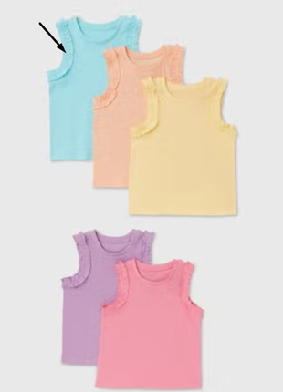Футболка майка для девочки matalan Ангния3 фото