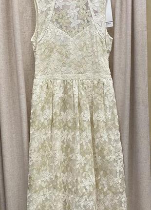 Сукня мереживна naf naf