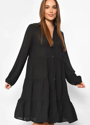 Сукня вільного крою розкльошонна