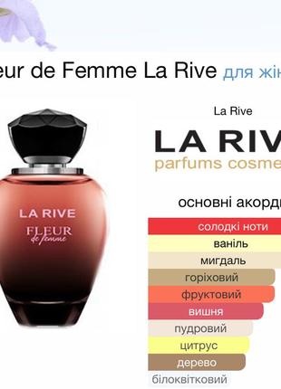 La rive fleur de femme дюп dior poison girl