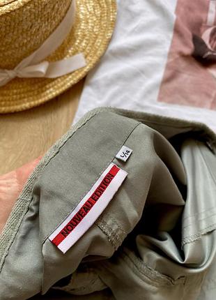 Штани палацо труби на зав’язки в талії на шнурку в поясі6 фото