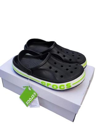 Крокси crocs чорні1 фото