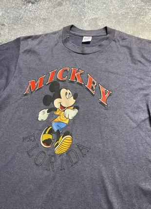 Mickey mouse florida vintage 80s футболка мєрч2 фото