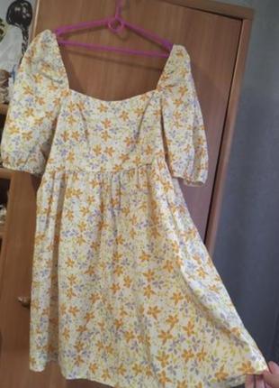 Сарафан в цветочек