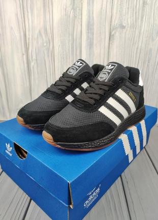 Кросівки adidas iniki thermo black2 фото