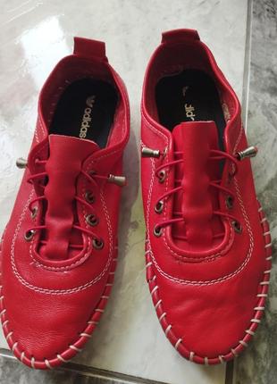Мокасины кожаные аdidas
