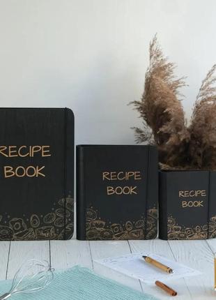 Книга для записів кулінарних рецептів "recipe book" а4 31х23см1 фото