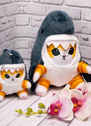 Мягкая игрушка кот акула