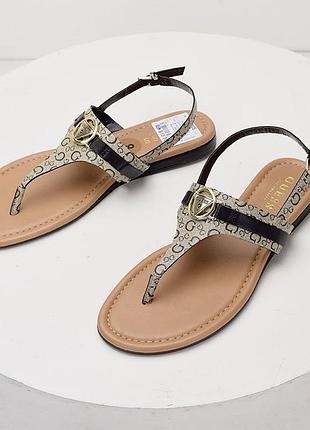 Крутые вьетнамки шлепанцы guess оригинал😍