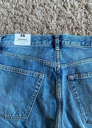 Джинсы mango голубые джинсы mango синие джинсы mango джинсы straight джинсы regular5 фото