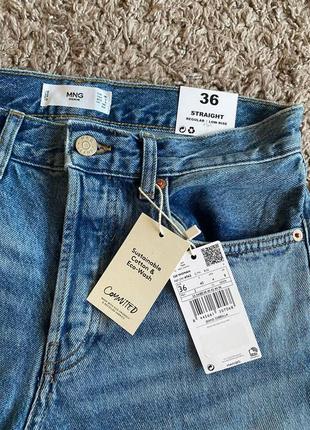 Джинсы mango голубые джинсы mango синие джинсы mango джинсы straight джинсы regular7 фото