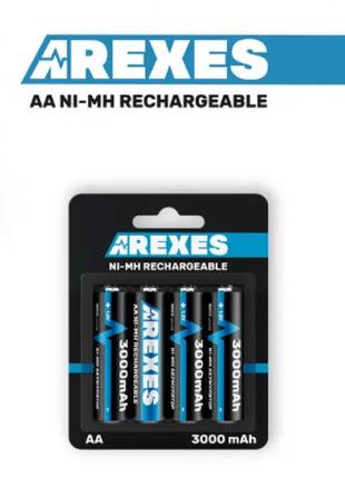 Акумулятор аа arexes (3000mah) 1.2v (ni-mh) пальчик