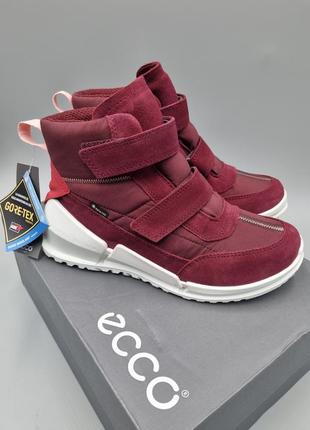 Зимові черевики ecco Toe k1 34, 35 р зимние ботинки