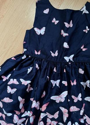 Сукня primark з метеликами на 6-7 років6 фото