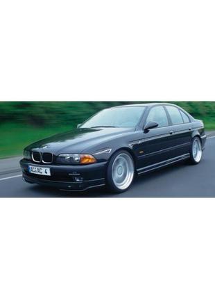 Накладка на передний бампер bmw e39, бмв е39, стиль шницер тюнинг