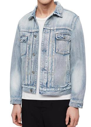 Джинсова куртка джинсовка allsaints imoku jacket - m