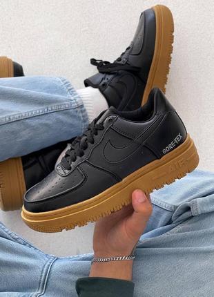 Nike af low термо gore tex black