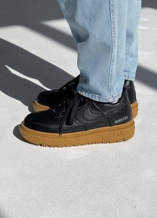 Nike af low термо gore tex black4 фото