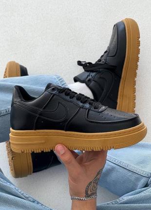 Nike af low термо gore tex black3 фото