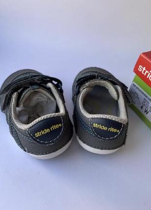 Кожаные босоножки, сандалии stride rite новые 19 20 21 224 фото