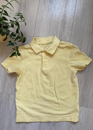 🌈футболка жовта george 4,5 років