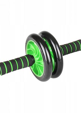 Ролик для пресса 4fizjo ab wheel 4fj0039 green