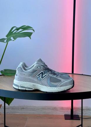 Кросівки new balance 2002r light grey2 фото