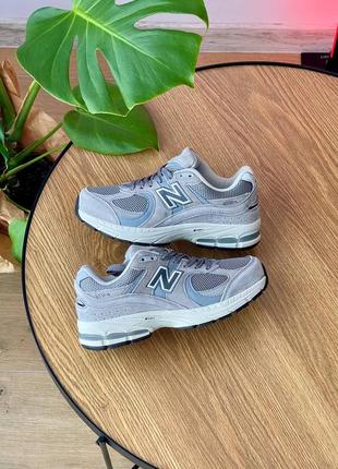 Кросівки new balance 2002r light grey9 фото