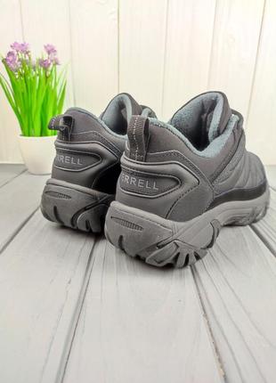 Кроссовки меррелл термо merrell thermo black gray3 фото