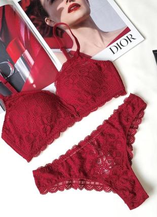 Кружевной комплект белья intimissimi fabiola