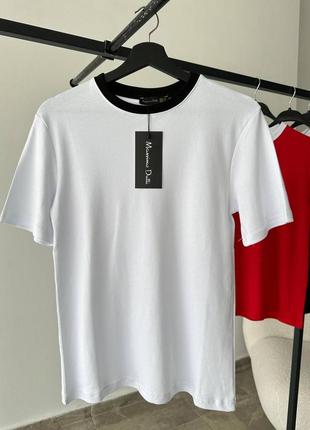 Біла оверсайз футболка massimo dutti  s m l