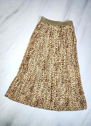 Rich& royal виробництво португалія  чудова плісирована спідниця в актуальний принт