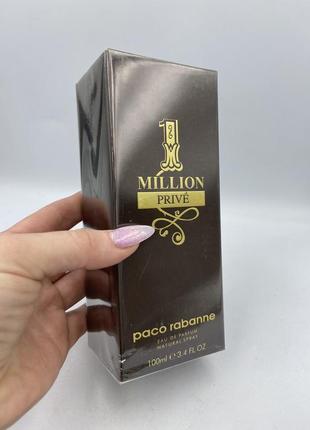 Paco rabanne 1 million тестер prive 100мл