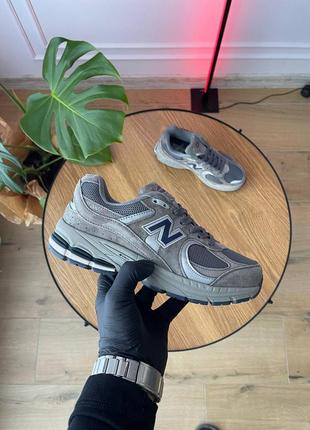 Кросівки new balance 2002r dark grey1 фото