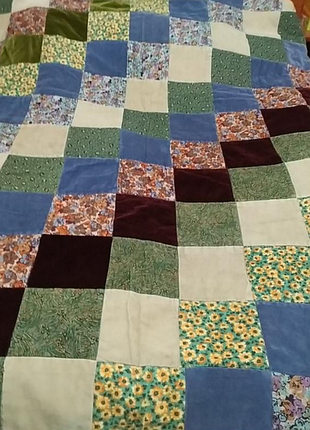 Покривало 238х253см.. велюр вельвет сатин