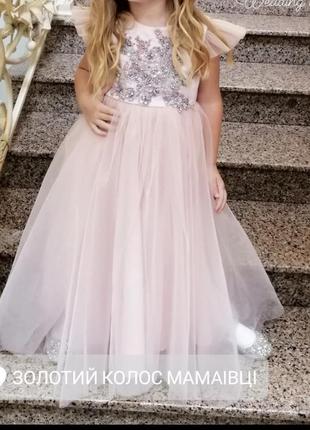 Сукня для дівчинки 110-116 см